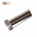 Hexagonal Head Cap Screw Galvanized Hex Bolts Series